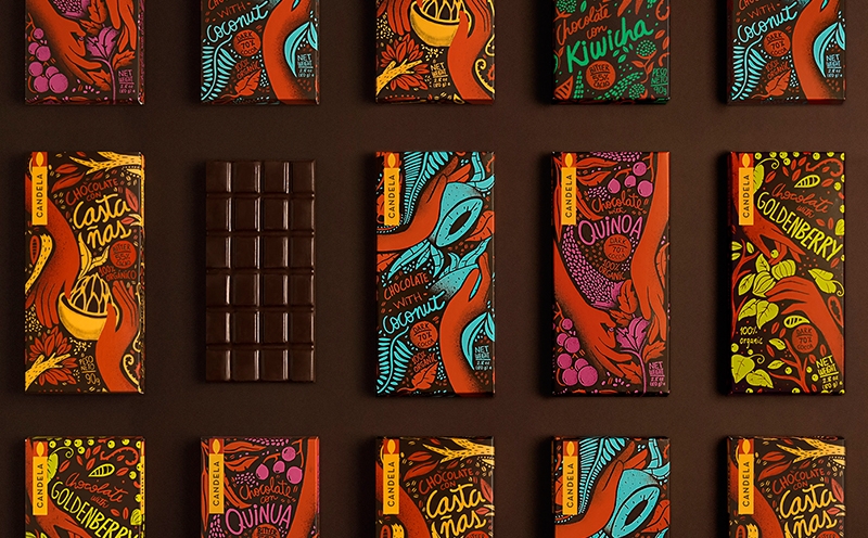 消費者與供應商之間的特殊關系,秘魯天然巧克力食品包裝設計