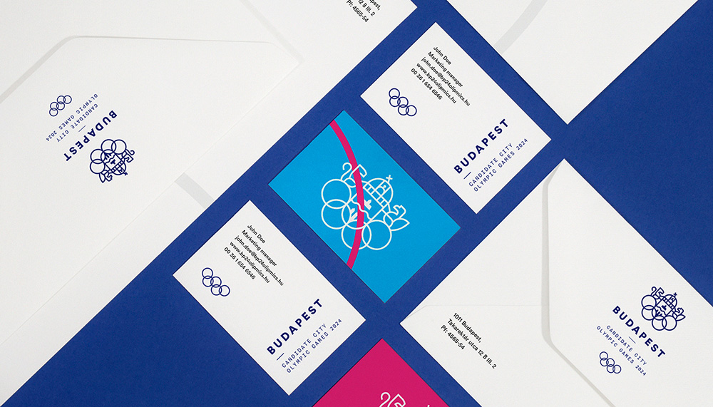 布達佩斯申辦2024奧運會VI設計