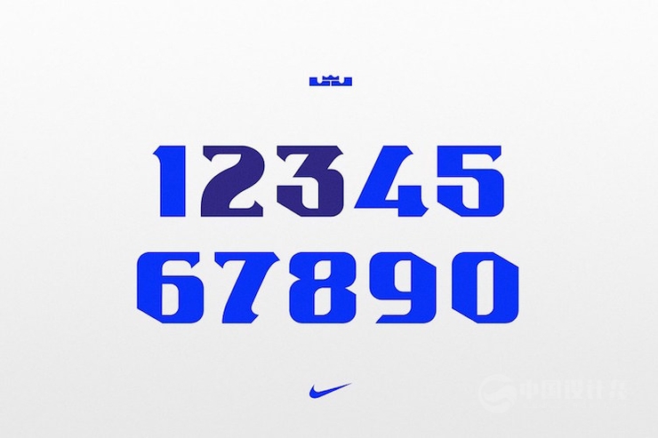 耐克LeBron James 個(gè)人專(zhuān)屬字體