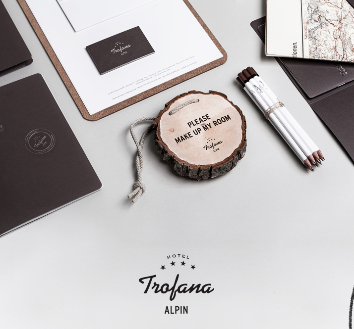 奧地利Trofana Alpin四星級酒店VI設(shè)計