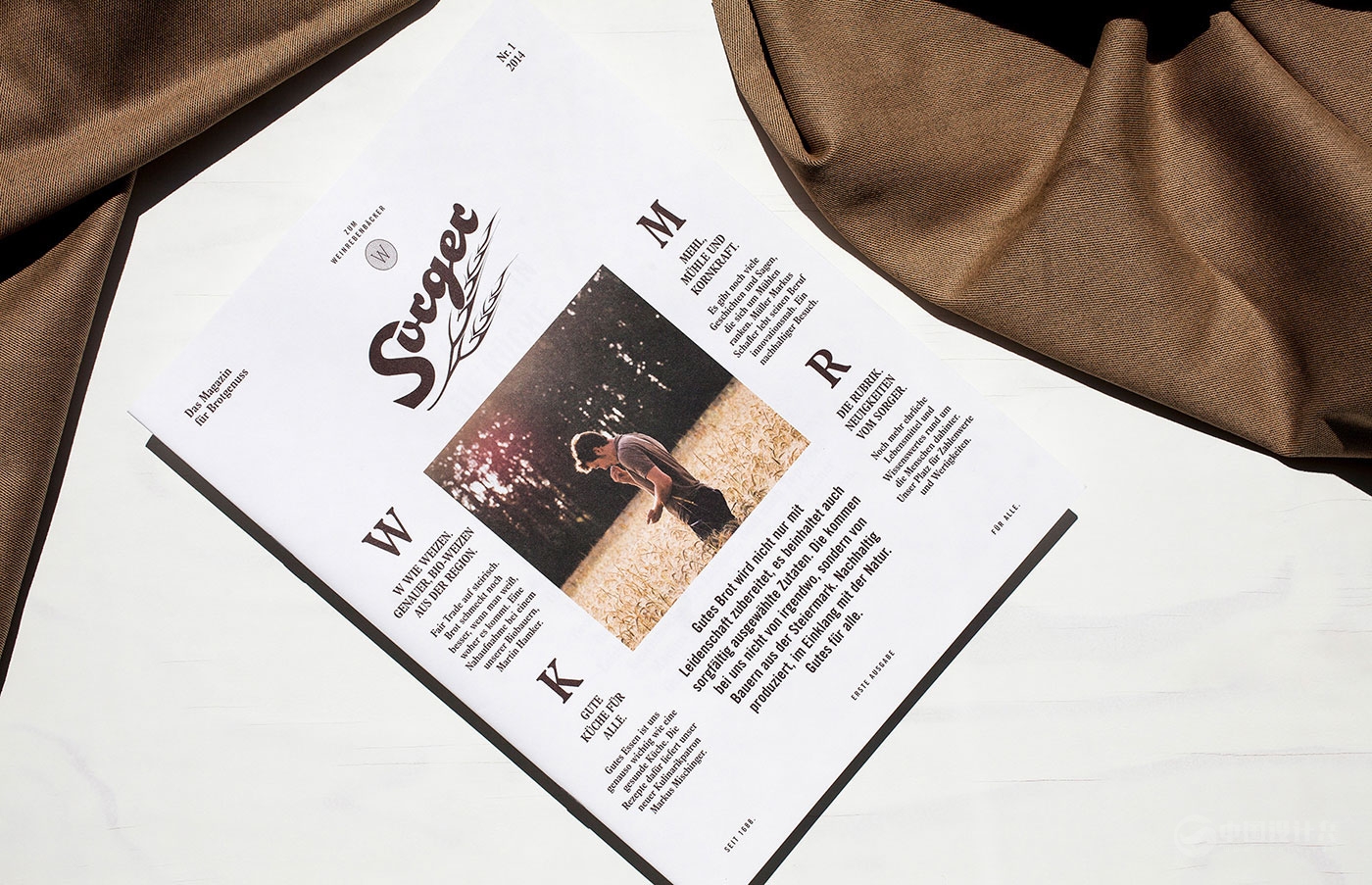 奧地利Sorger面包店視覺識別設(shè)計