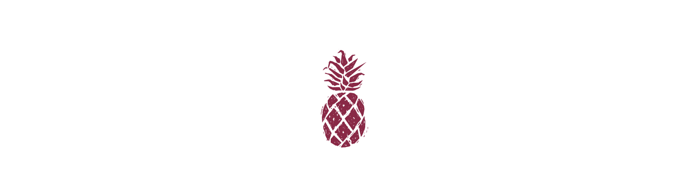 菠蘿黑巧克力包裝插畫(huà)