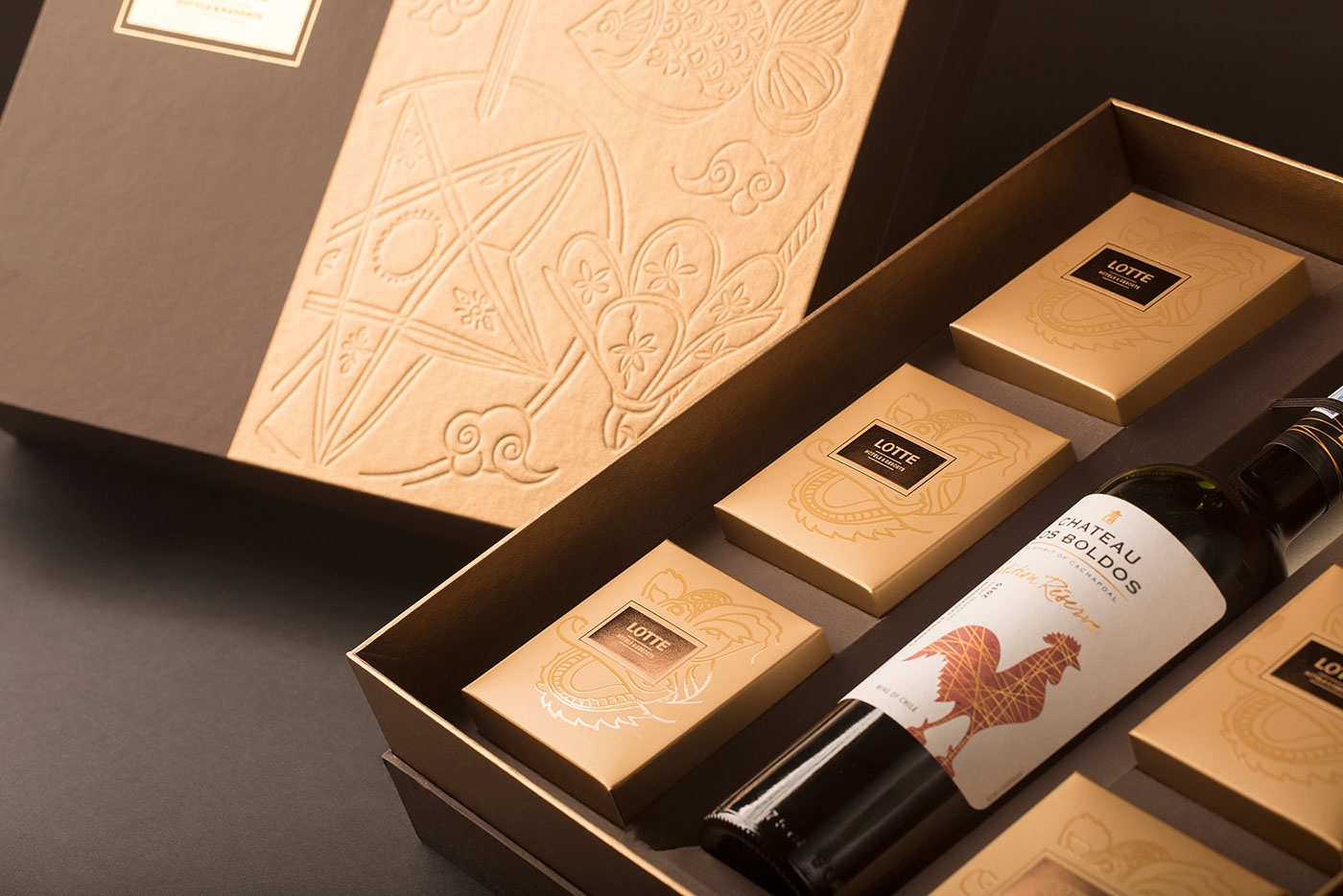 樂天度假酒店的中秋月餅禮盒包裝設計